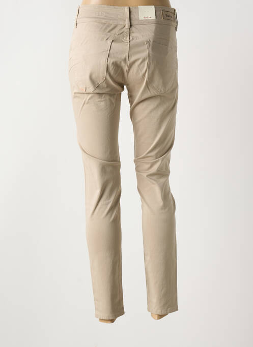 Blugi cu croială slim bej SALSA femeie