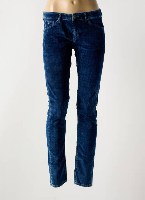 Pantalon slim albastru PEPE JEANS femeie