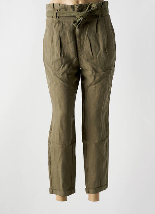 Pantalon 7/8 verde SALSA femeie