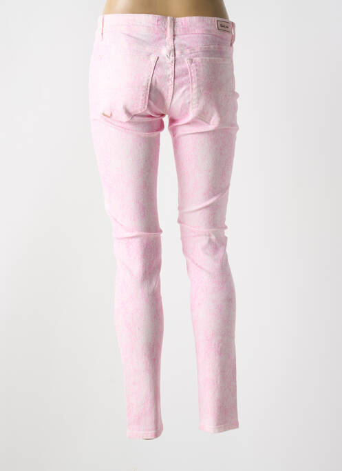 Blugi cu croială slim roz SALSA femeie