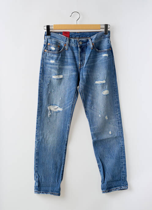 Blugi cu croială slim albastru LEVIS femeie