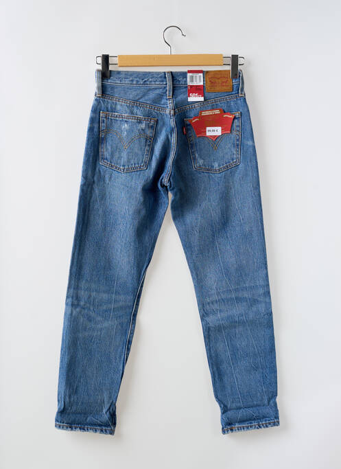 Blugi cu croială slim albastru LEVIS femeie