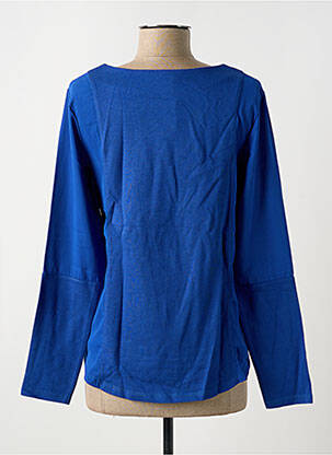 Top elasticitate mâneci lungi albastru SALSA femeie