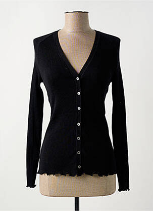 Vestă cu mâneci lungi negru OSCALITO femeie