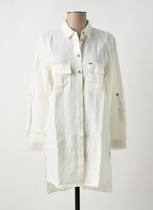 Tunică mâneci lungi bej SALSA femeie