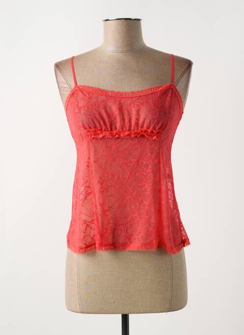 Top/caraco elasticitate portocaliu LEJABY femme