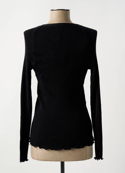 Vestă cu mâneci lungi negru OSCALITO femeie