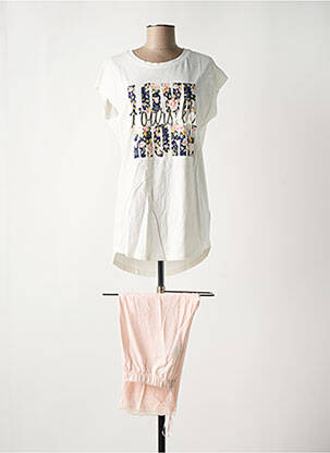 Pijama alb RINGELLA femeie