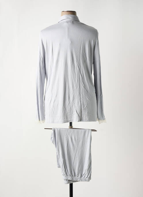 Pijama croială dreaptă gri BISBIGLI femme