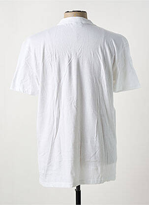 Tricou croială dreaptă mâneci scurte alb HOM bărbat