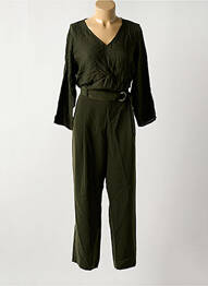 Salopetă-pantalon guler în v mâneci 3/4 verde SALSA femme