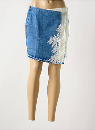 Fustă scurtă albastru DESIGUAL femeie