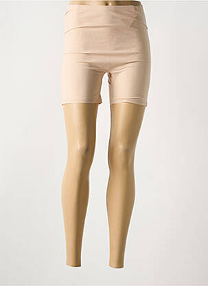 Chilot efect material satinat bej SPANX BY SARA BLAKELY femeie