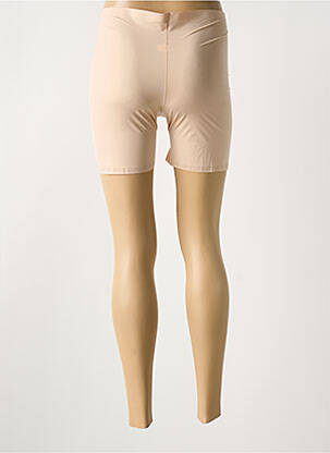 Chilot efect material satinat bej SPANX BY SARA BLAKELY femeie
