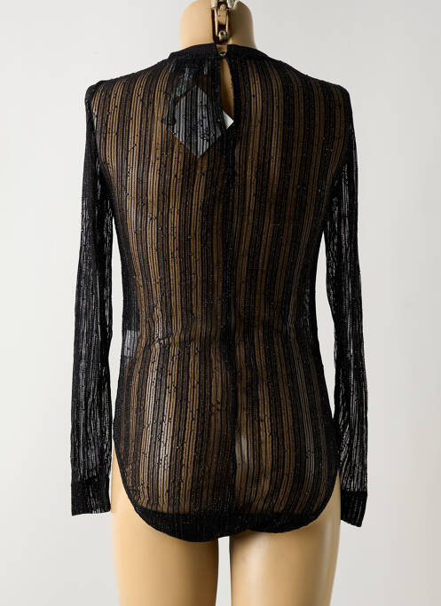 Body de lenjerie negru PEPE JEANS X DUA LIPA femeie