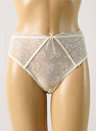 Chilot efect material satinat alb EMPREINTE femme