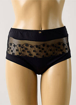 Chilot cu talie înaltă negru EMPREINTE femeie