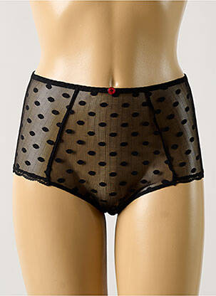 Chilot cu talie înaltă negru BARBARA femeie