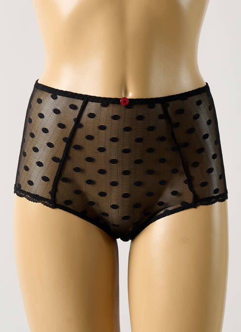 Chilot cu talie înaltă negru BARBARA femeie