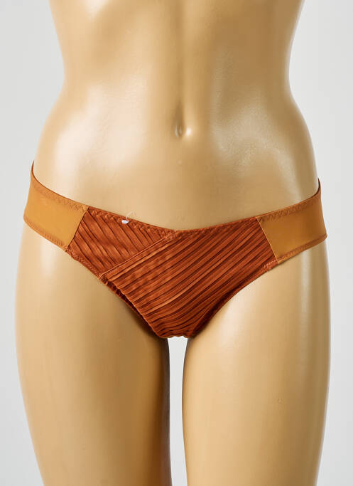 Chilot elasticitate maro MAISON LEJABY femme