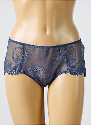 Shorty țesătură tulle albastru EMPREINTE femeie