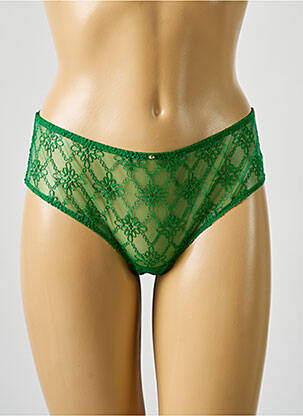 Shorty țesătură tulle verde AUBADE femeie