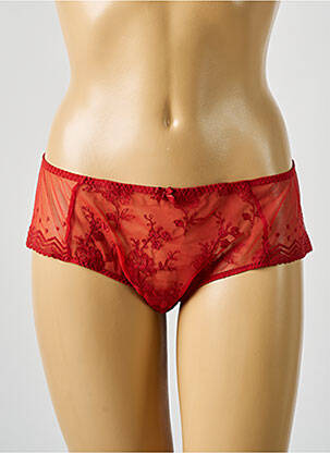 Shorty elasticitate portocalie EMPREINTE femeie