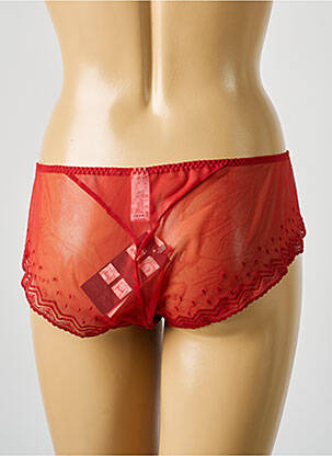 Shorty elasticitate portocalie EMPREINTE femeie