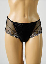 Shorty efect material satinat negru LISE CHARMEL femme