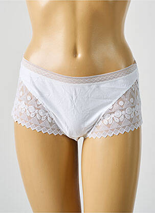 Shorty elasticitate alb WACOAL femeie