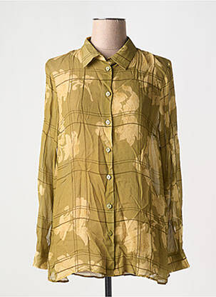 Cămașă verde LAUREN VIDAL femeie