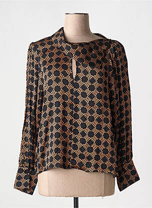 Bluză maro NENETTE femeie