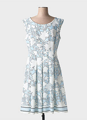 Rochie midi alb FUEGO WOMAN femeie