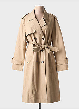 Palton lung bej MOS MOSH femeie