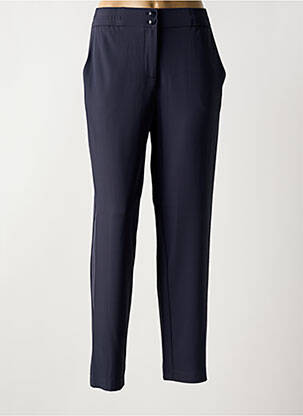 Pantalon drept elasticitate mărime normală albastru NENETTE femeie