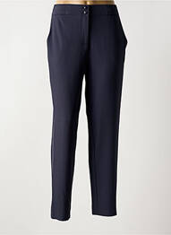 Pantalon drept elasticitate mărime normală albastru NENETTE femeie