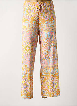 Pantalon drept galben FUEGO WOMAN femeie