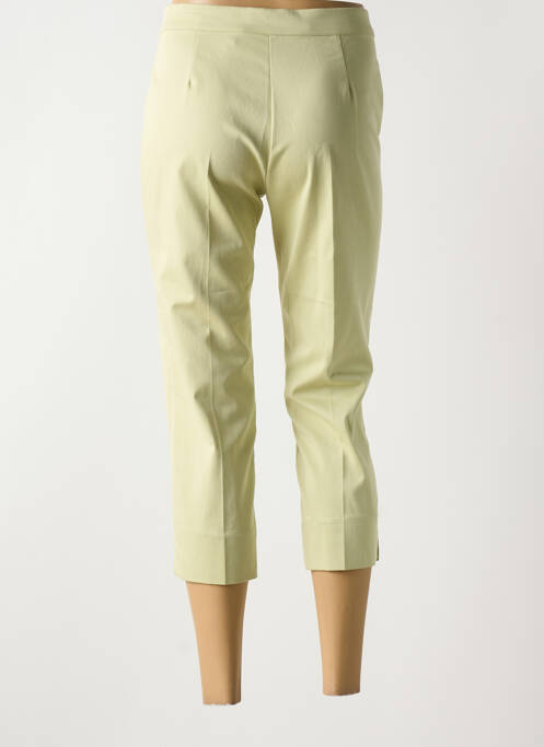 Pantalon trei sferturi elasticitate mărime normală verde DIANA GALLESI femme