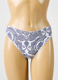 Tanga broderie albastru EMPREINTE femme