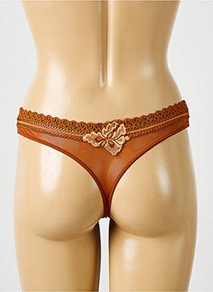 Tanga elasticitate portocalie AUBADE femeie