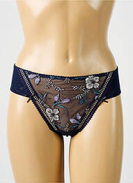 Tanga elasticitate albastru EMPREINTE femeie