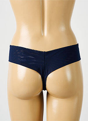 Tanga elasticitate albastru EMPREINTE femeie
