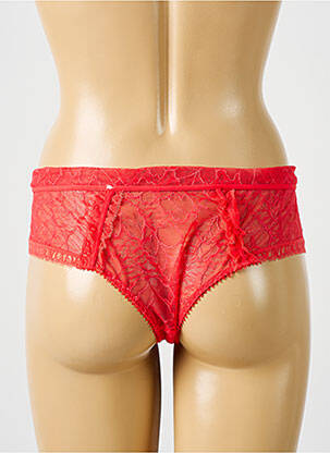 Shorty elasticitate portocalie LEJABY femeie
