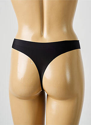 Tanga elasticitate negru WACOAL femeie