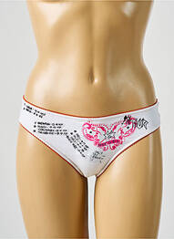 Tanga tanga alb DIESEL femme