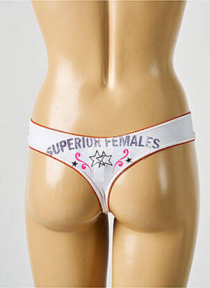 Tanga tanga alb DIESEL femeie
