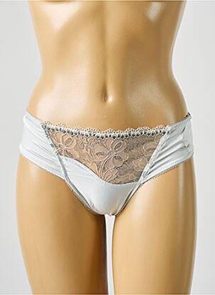 Tanga broderie gri SAWREN femeie