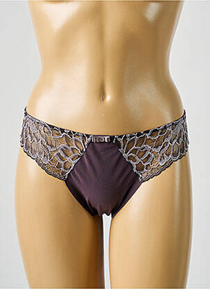 Tanga broderie violet WACOAL femeie