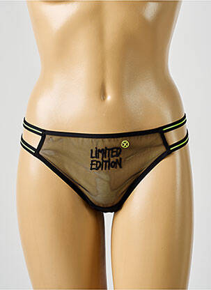 Tanga broderie negru CHANTELLE femeie