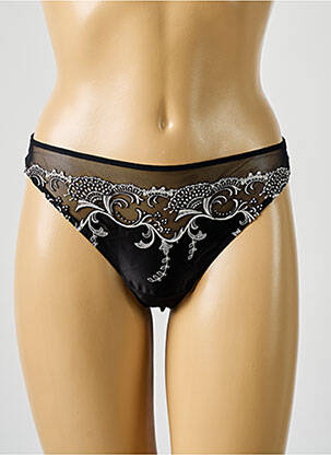 Tanga elasticitate negru LISE CHARMEL femeie